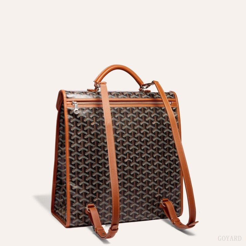 Goyard SAINT LEGER BACKPACK Çantası Siyah Kahverengi | GY-PMR3748