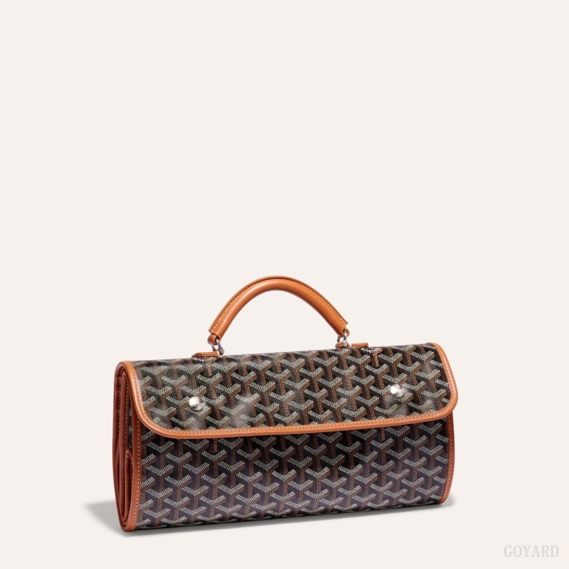 Goyard SAINT LEGER BACKPACK Çantası Siyah Kahverengi | GY-PMR3748
