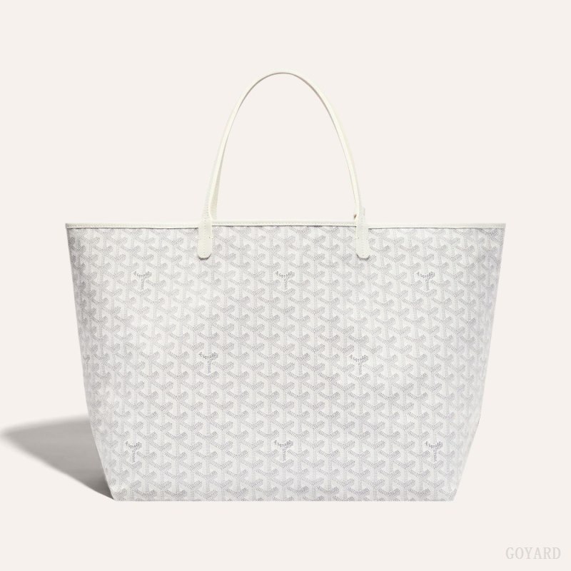 Goyard SAINT LOUIS GM BAG Tote Çanta Beyaz | GY-QKG9754