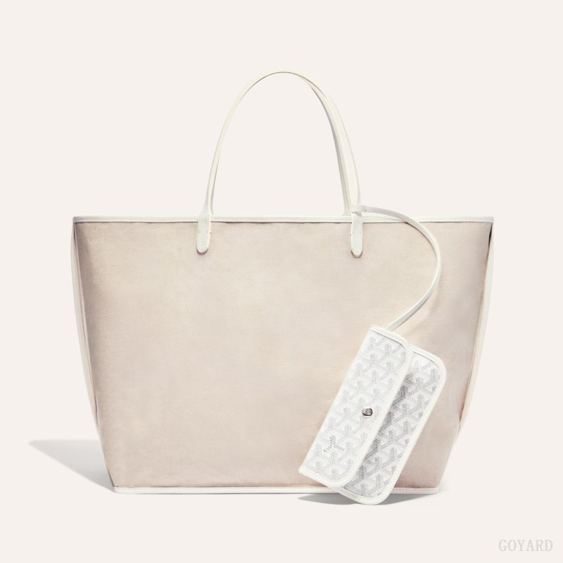 Goyard SAINT LOUIS GM BAG Tote Çanta Beyaz | GY-QKG9754