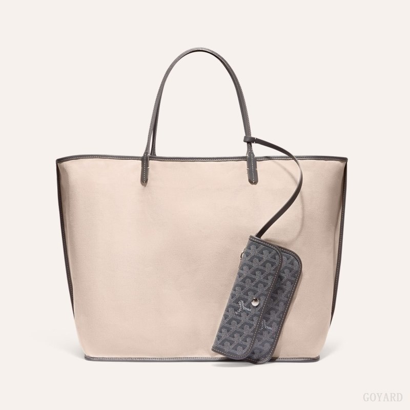 Goyard SAINT LOUIS GM BAG Tote Çanta Gri | GY-VJC6210