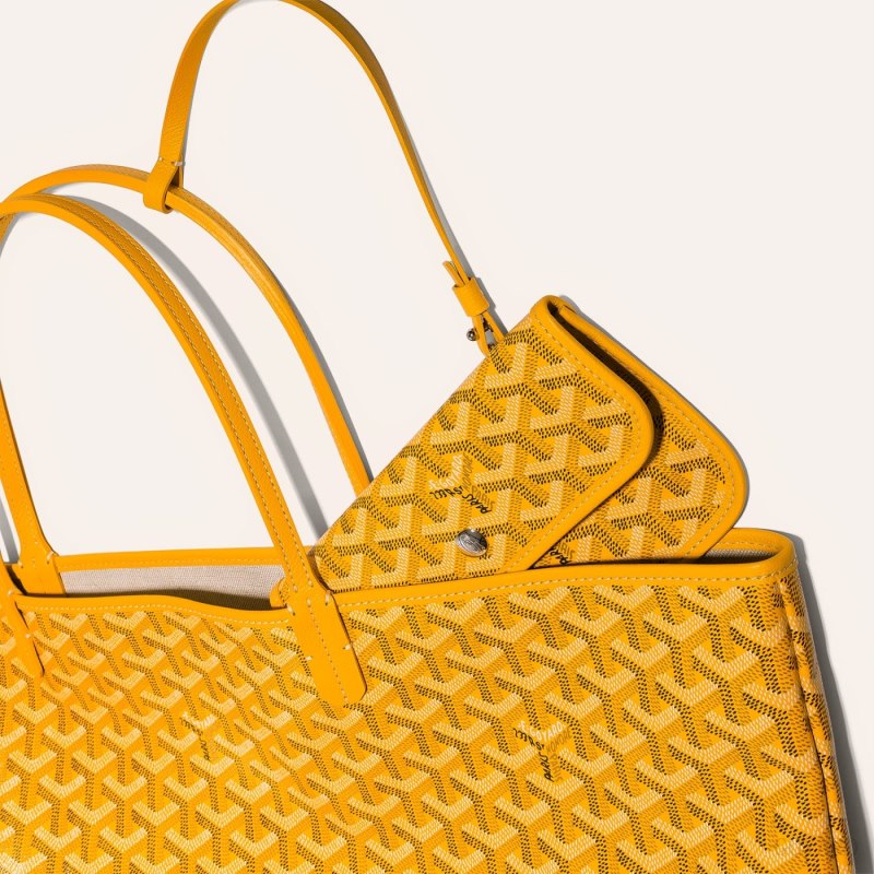 Goyard SAINT LOUIS GM BAG Tote Çanta Sarı | GY-QFV0556