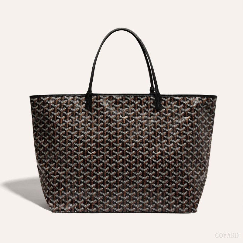 Goyard SAINT LOUIS GM BAG Tote Çanta Siyah | GY-YUW3391