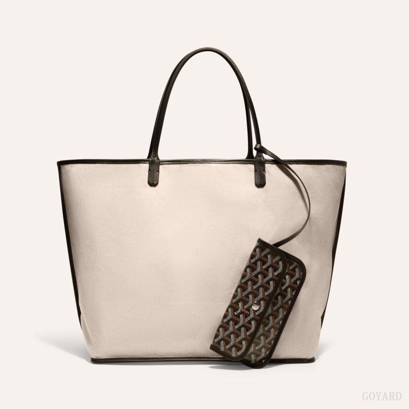 Goyard SAINT LOUIS GM BAG Tote Çanta Siyah | GY-YUW3391