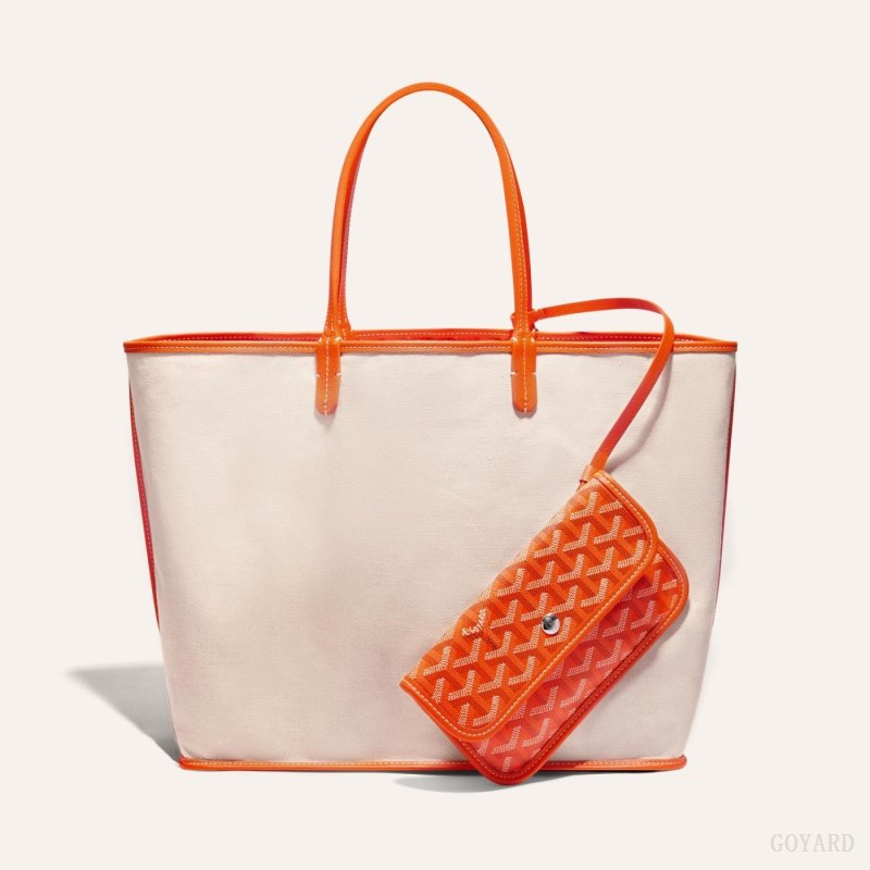 Goyard SAINT LOUIS GM BAG Tote Çanta Turuncu | GY-LLE1521