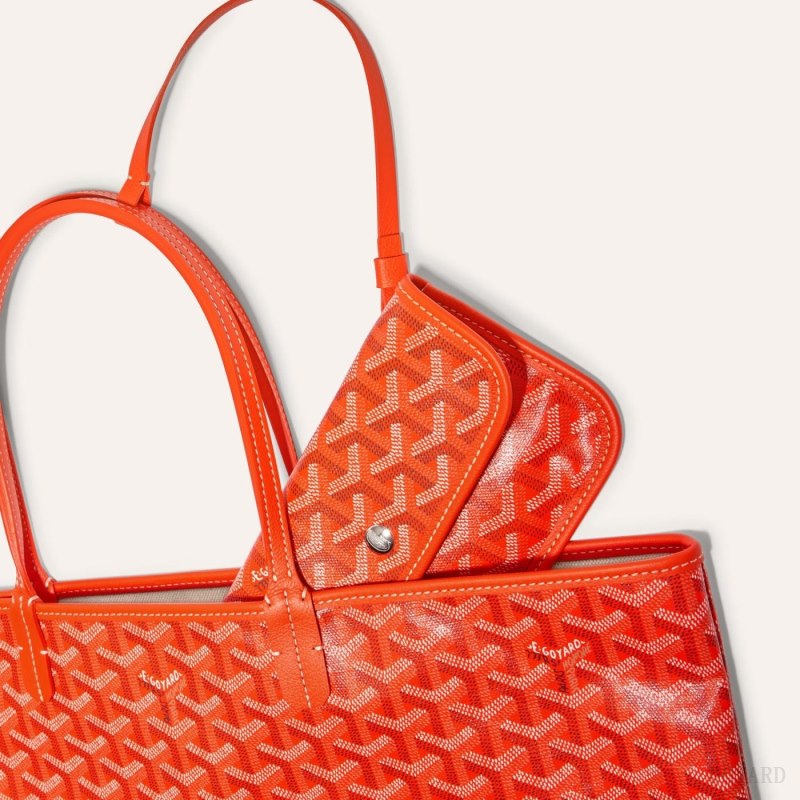 Goyard SAINT LOUIS GM BAG Tote Çanta Turuncu | GY-LLE1521