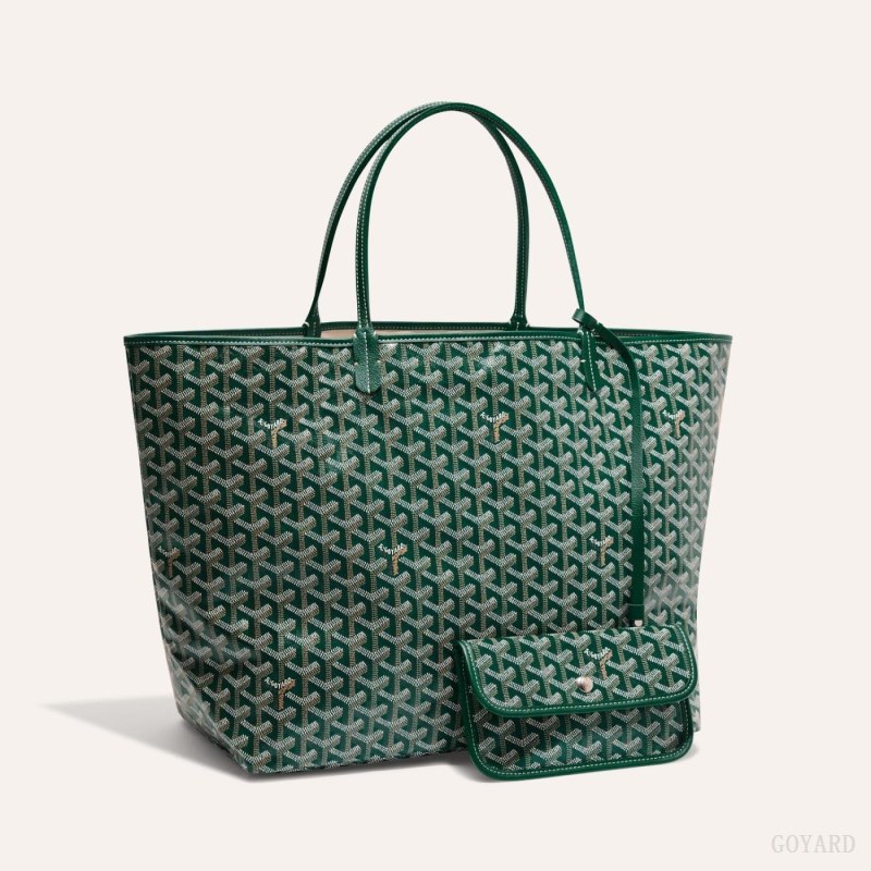 Goyard SAINT LOUIS GM BAG Tote Çanta Yeşil | GY-TID6280