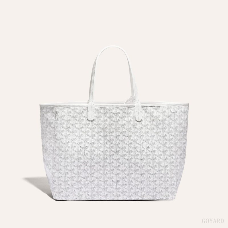 Goyard SAINT LOUIS PM BAG Tote Çanta Beyaz | GY-DJY1170