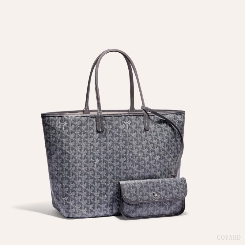 Goyard SAINT LOUIS PM BAG Tote Çanta Gri | GY-EMU6806