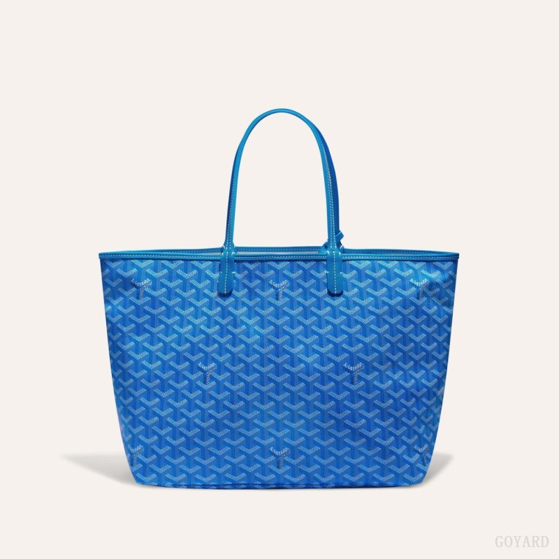 Goyard SAINT LOUIS PM BAG Tote Çanta Mavi | GY-IOD3703