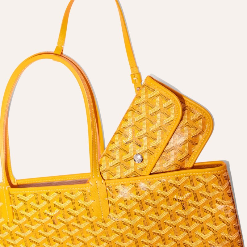 Goyard SAINT LOUIS PM BAG Tote Çanta Sarı | GY-DUR2082