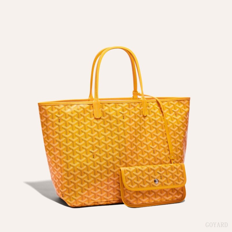Goyard SAINT LOUIS PM BAG Tote Çanta Sarı | GY-DUR2082