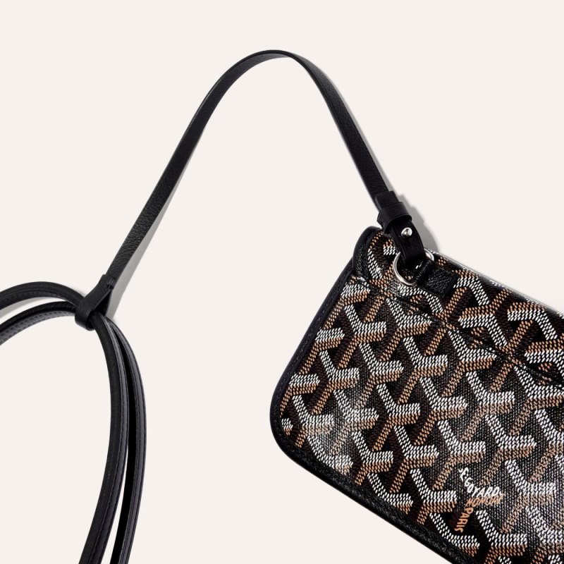 Goyard SAINT LOUIS PM BAG Tote Çanta Siyah | GY-EBY6888