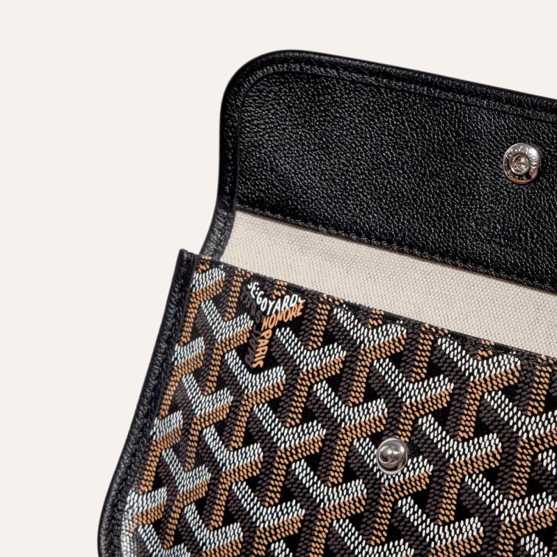 Goyard SAINT LOUIS PM BAG Tote Çanta Siyah | GY-EBY6888