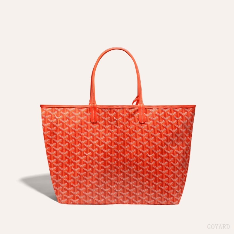 Goyard SAINT LOUIS PM BAG Tote Çanta Turuncu | GY-KJS2339