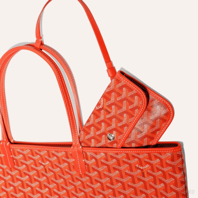 Goyard SAINT LOUIS PM BAG Tote Çanta Turuncu | GY-KJS2339