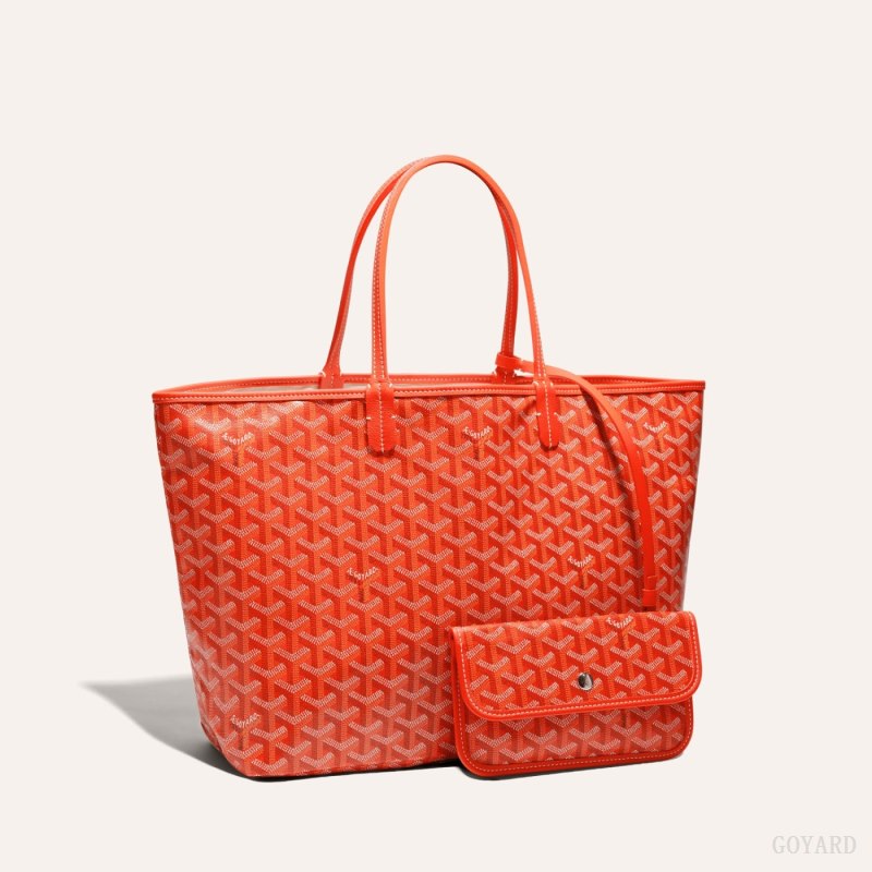 Goyard SAINT LOUIS PM BAG Tote Çanta Turuncu | GY-KJS2339