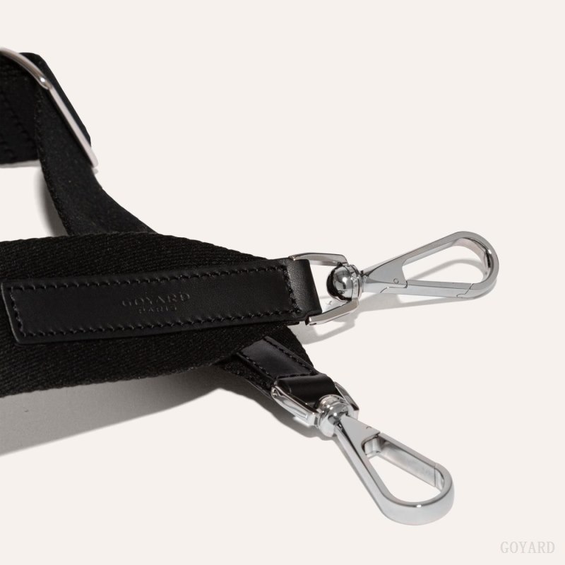Goyard SANGLE MM STRAP Çanta Kayışı Siyah | GY-EVC3146