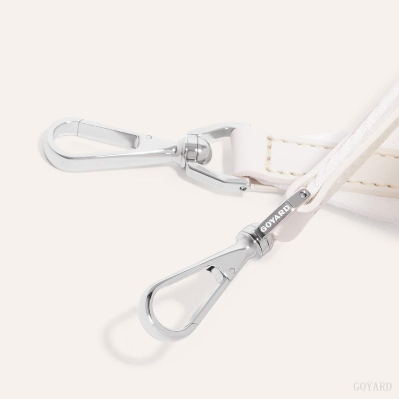 Goyard SANGLE PM STRAP Çanta Kayışı Beyaz | GY-EKY8388