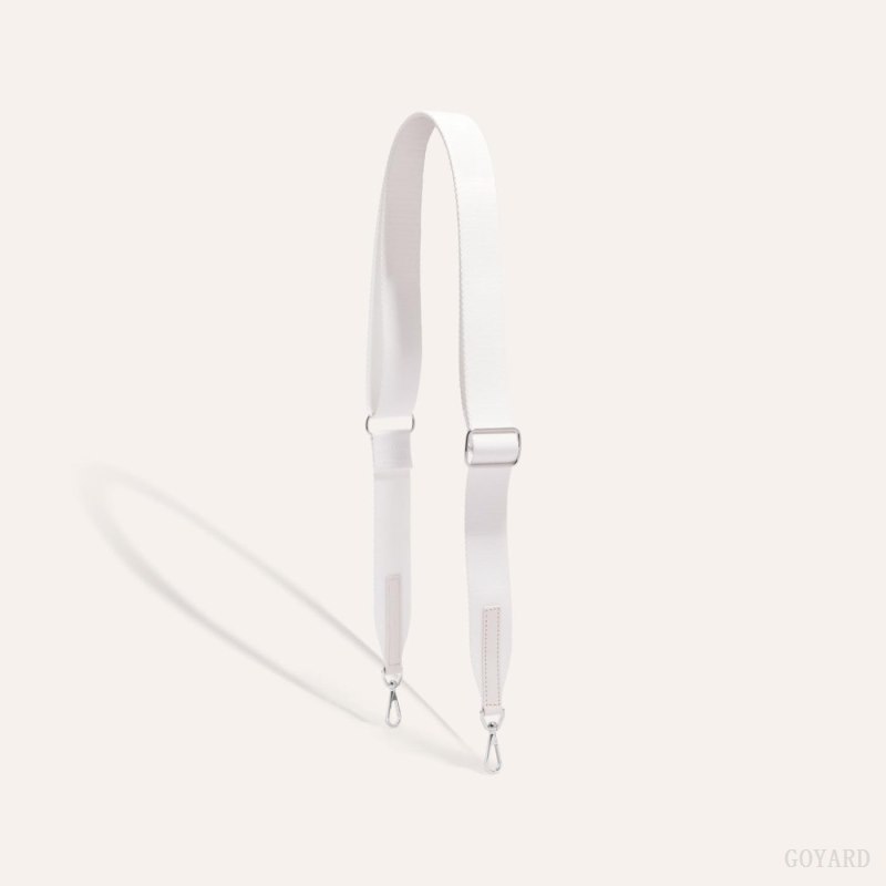 Goyard SANGLE PM STRAP Çanta Kayışı Beyaz | GY-EKY8388