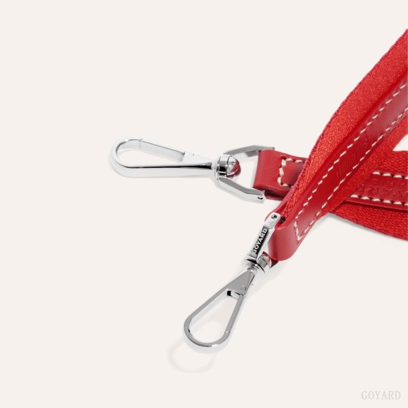 Goyard SANGLE PM STRAP Çanta Kayışı Kırmızı | GY-IVQ5438