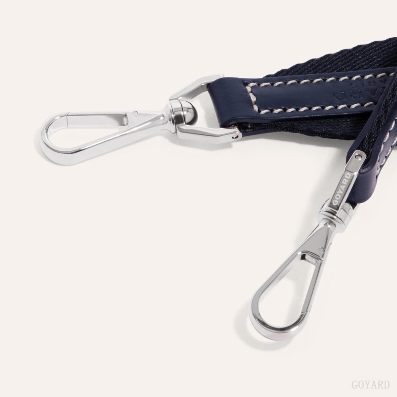 Goyard SANGLE PM STRAP Çanta Kayışı Lacivert Mavi | GY-ALX3781