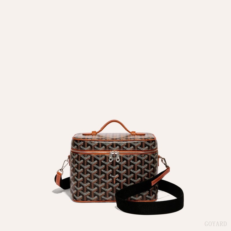 Goyard SANGLE PM STRAP Çanta Kayışı Siyah Kahverengi | GY-LXH1842