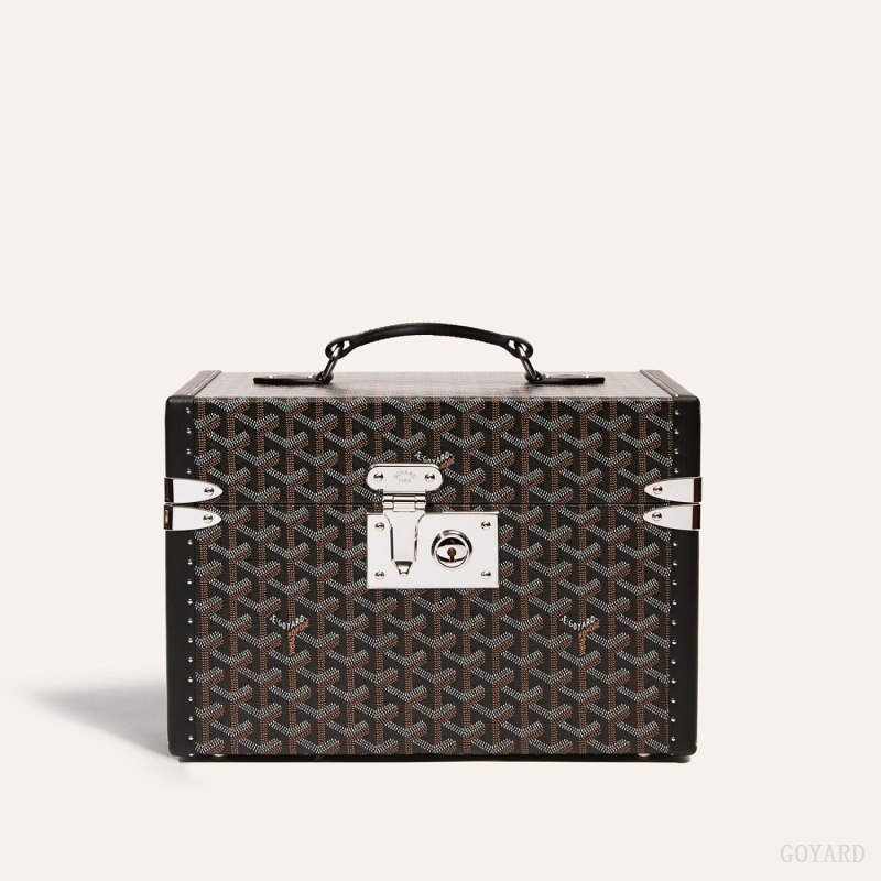 Goyard SARDAIGNE VANITY CASE Boxes Siyah | GY-QEG9372