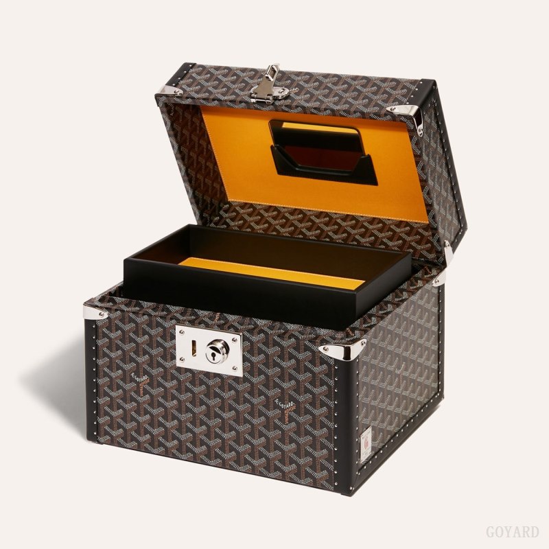 Goyard SARDAIGNE VANITY CASE Boxes Siyah | GY-QEG9372
