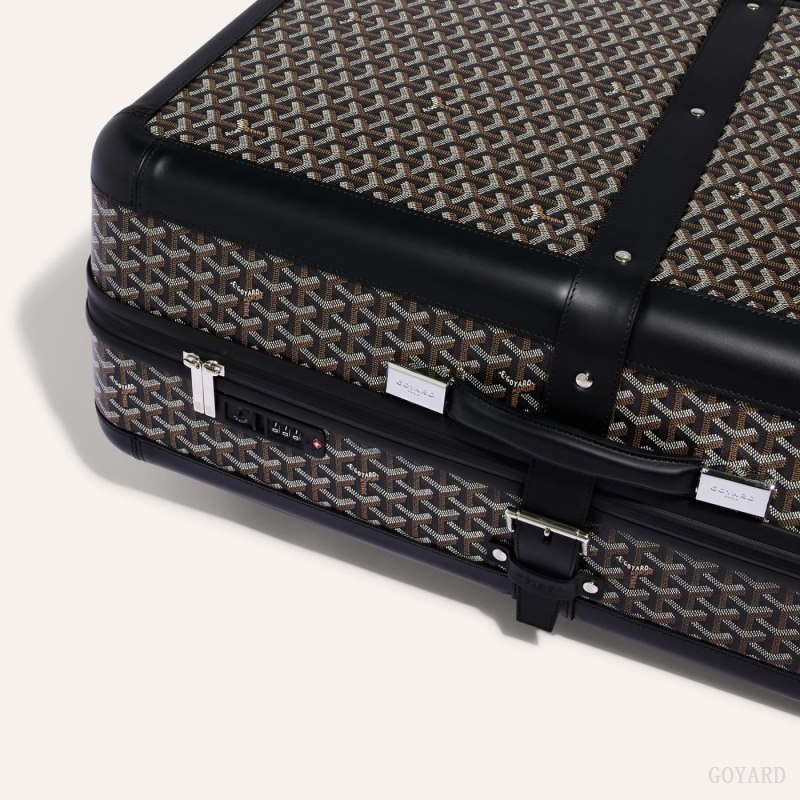 Goyard SATOLAS GM ROLLING SUITCASE Valiz Siyah | GY-AIO0283