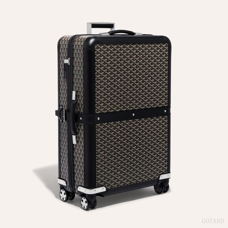 Goyard SATOLAS GM ROLLING SUITCASE Valiz Siyah | GY-AIO0283