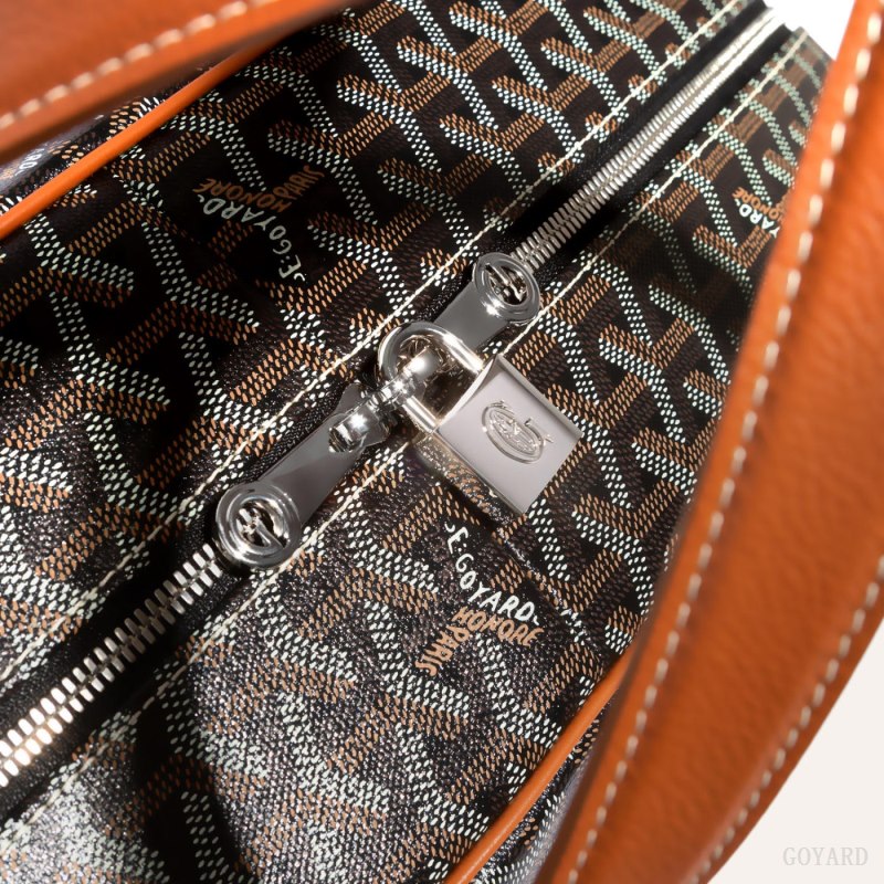 Goyard SAVILE ROW GARMENT BAG Seyahat Çantası Siyah Kahverengi | GY-ZSR6662