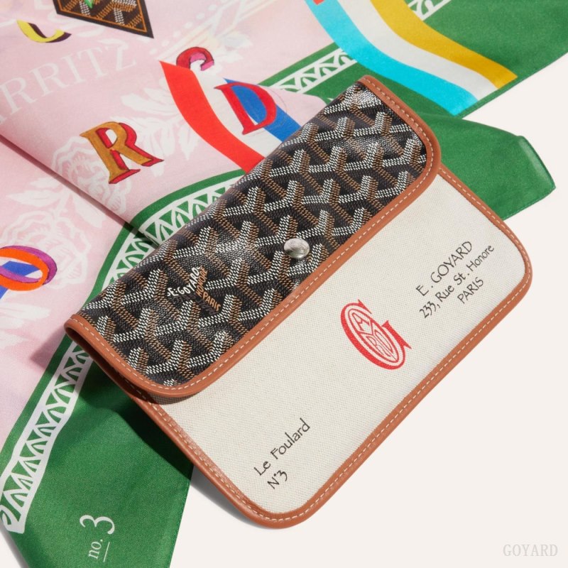 Goyard SCARF N°3 Fular Yeşil Pembe | GY-OPI2578