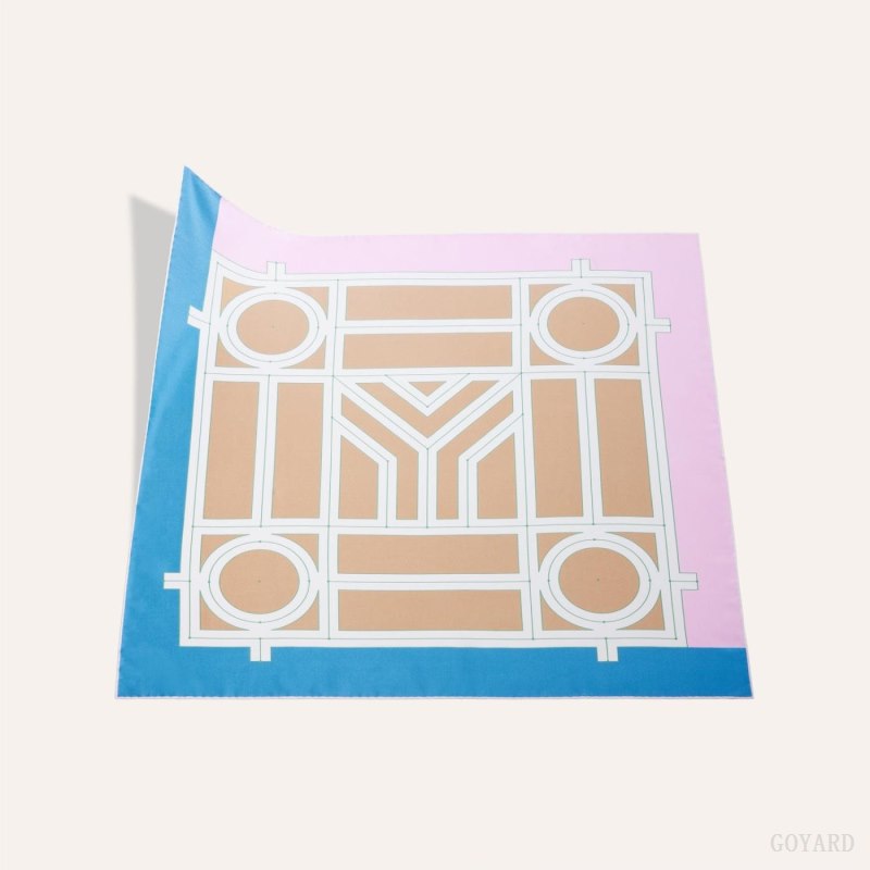 Goyard SCARF N°4 Fular Pembe Kırmızı | GY-WJP4294