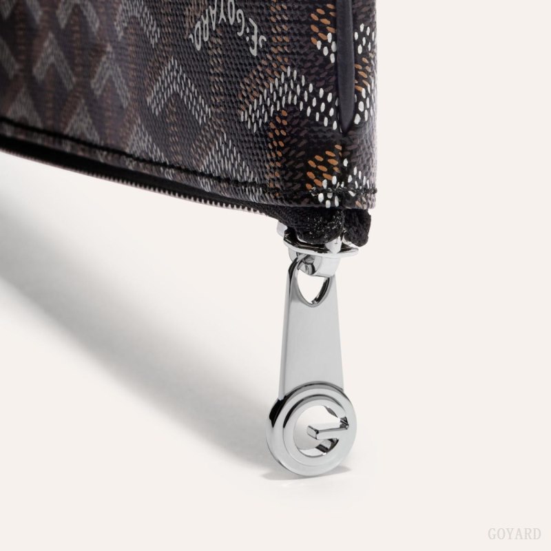 Goyard SENAT GM DOCUMENT CASE Kese Çanta Siyah | GY-WYY5943