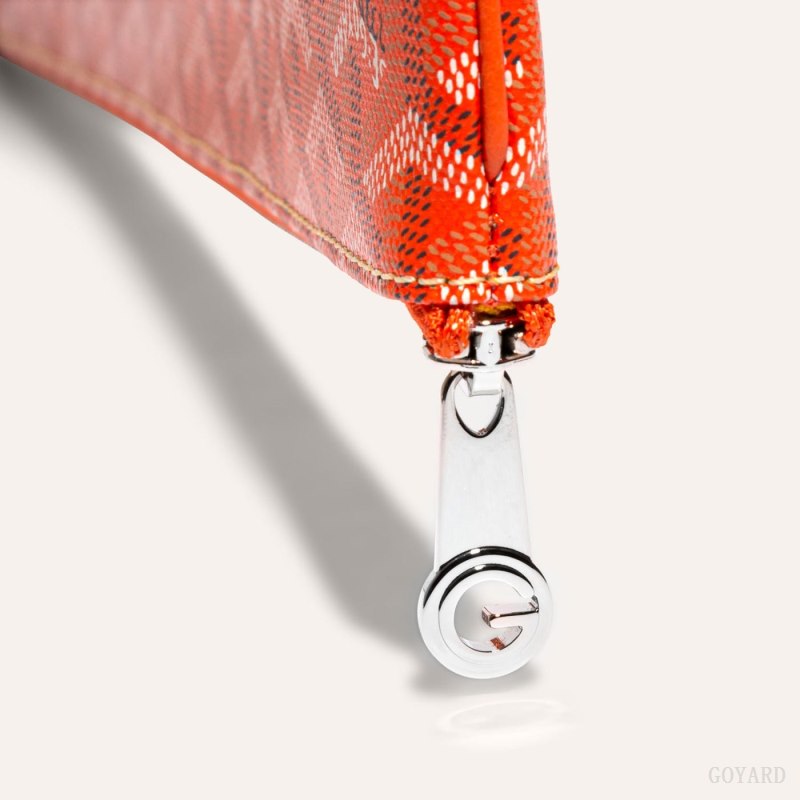 Goyard SENAT GM DOCUMENT CASE Kese Çanta Turuncu | GY-GWX8338