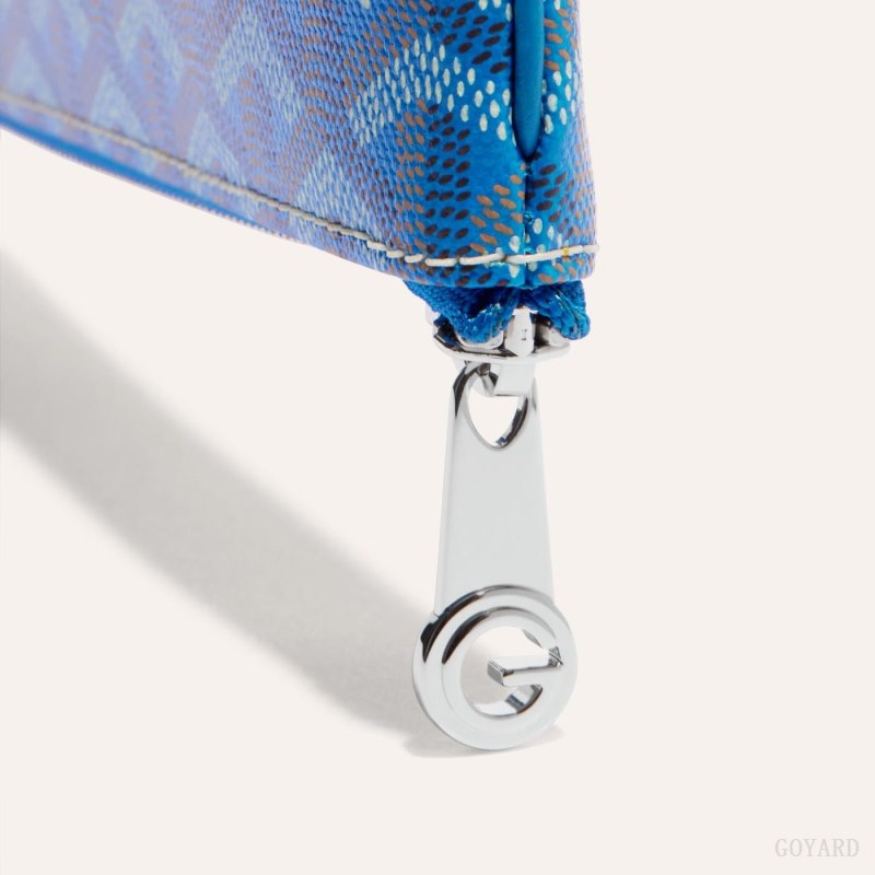 Goyard SENAT GM DOCUMENT CASE Kese Çanta Mavi | GY-PYU2553