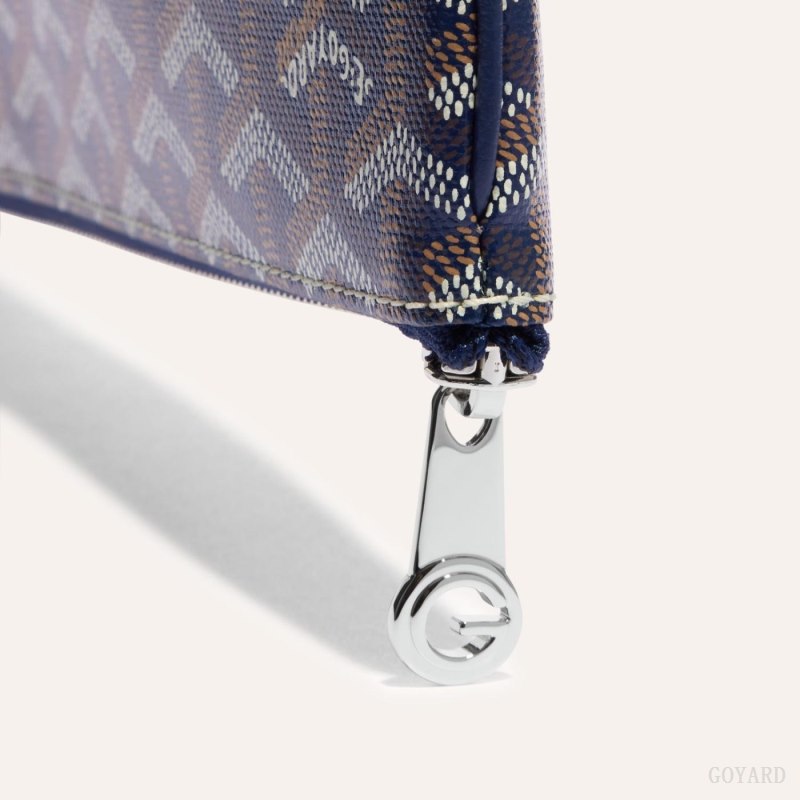 Goyard SENAT GM DOCUMENT CASE Kese Çanta Lacivert Mavi | GY-FCG2130