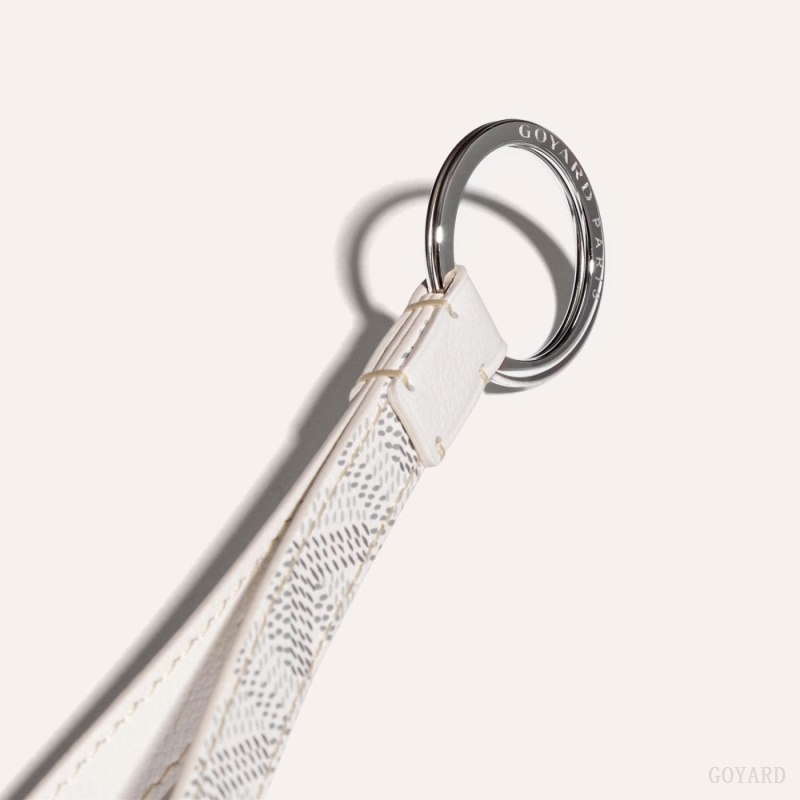 Goyard SESAME KEY RING Anahtarlıklar Beyaz | GY-ITM6981