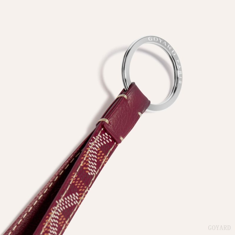 Goyard SESAME KEY RING Anahtarlıklar Bordo | GY-FWM4368