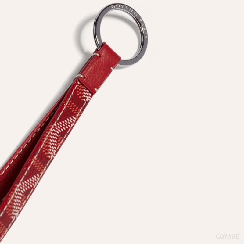 Goyard SESAME KEY RING Anahtarlıklar Kırmızı | GY-IHZ4420