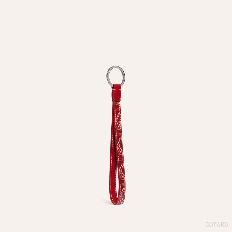 Goyard SESAME KEY RING Anahtarlıklar Kırmızı | GY-IHZ4420