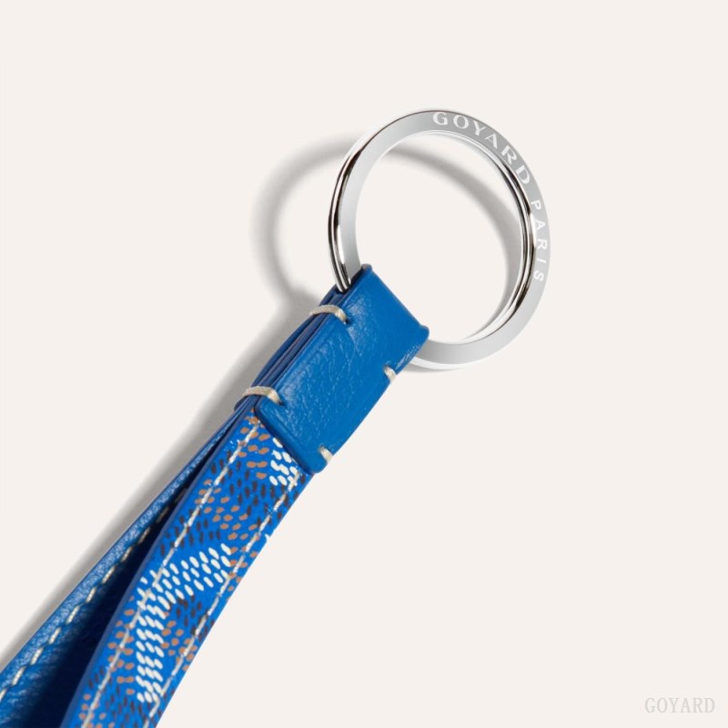 Goyard SESAME KEY RING Anahtarlıklar Mavi | GY-AZU2752
