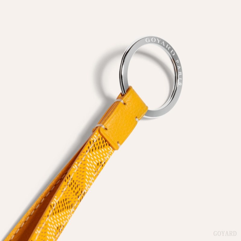 Goyard SESAME KEY RING Anahtarlıklar Sarı | GY-ODO9425