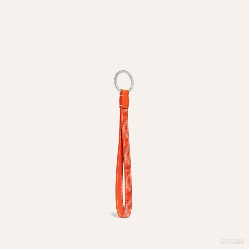 Goyard SESAME KEY RING Anahtarlıklar Turuncu | GY-KQE1617