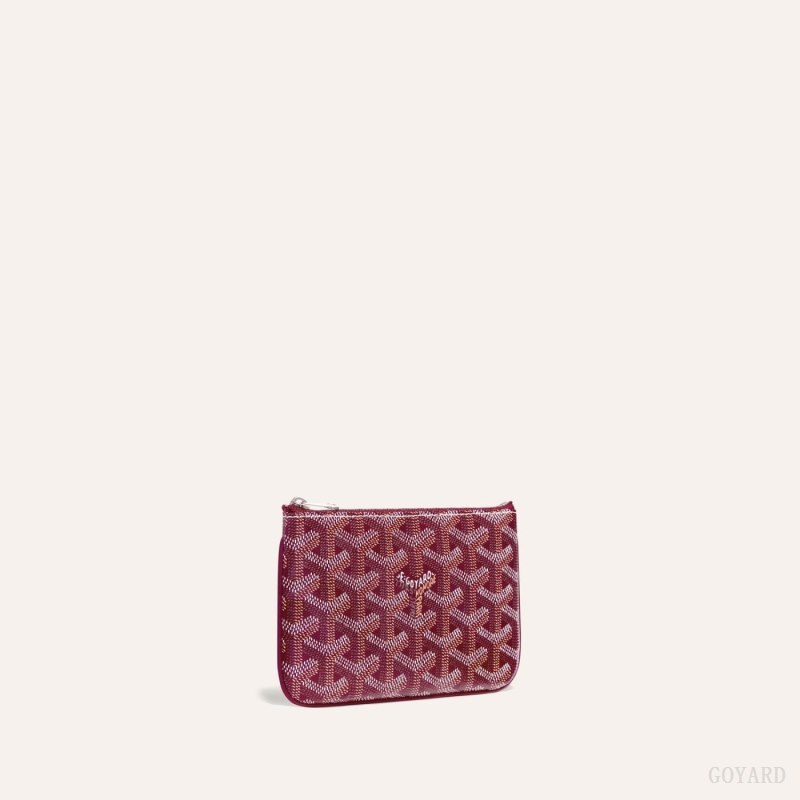 Goyard SÉNAT MINI WALLET Cüzdan Bordo | GY-AAO7225