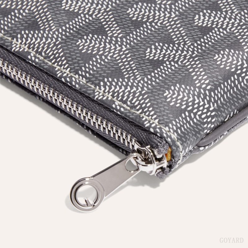 Goyard SÉNAT MINI WALLET Cüzdan Gri | GY-ZVQ0412