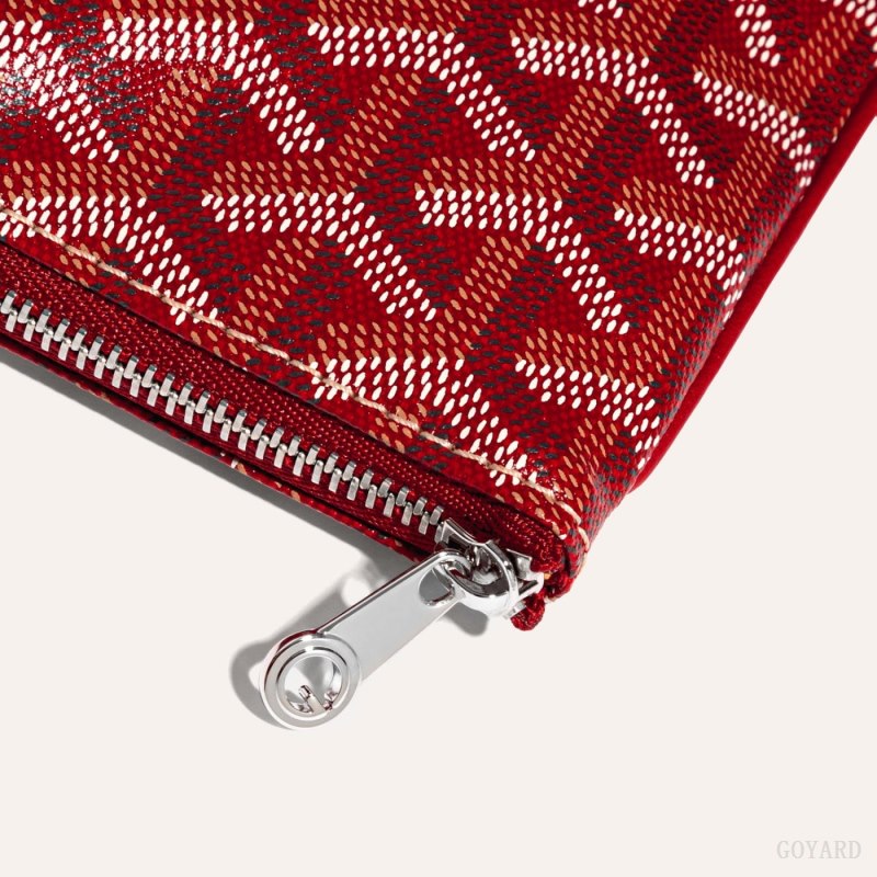 Goyard SÉNAT MINI WALLET Cüzdan Kırmızı | GY-YOZ1530