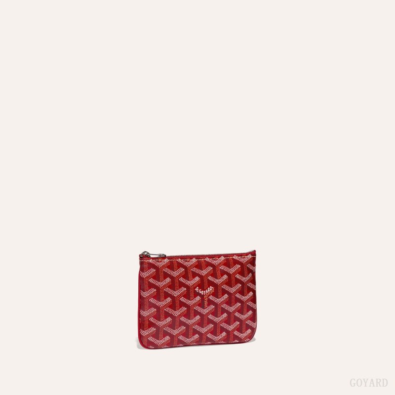 Goyard SÉNAT MINI WALLET Cüzdan Kırmızı | GY-YOZ1530