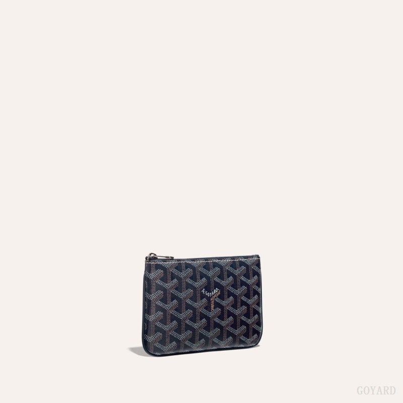 Goyard SÉNAT MINI WALLET Cüzdan Lacivert Mavi | GY-CZR1143